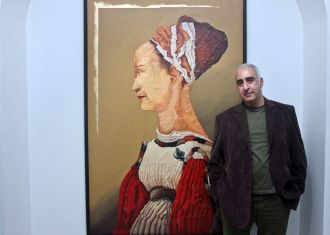Iranian artist Mohammad Hamzeh