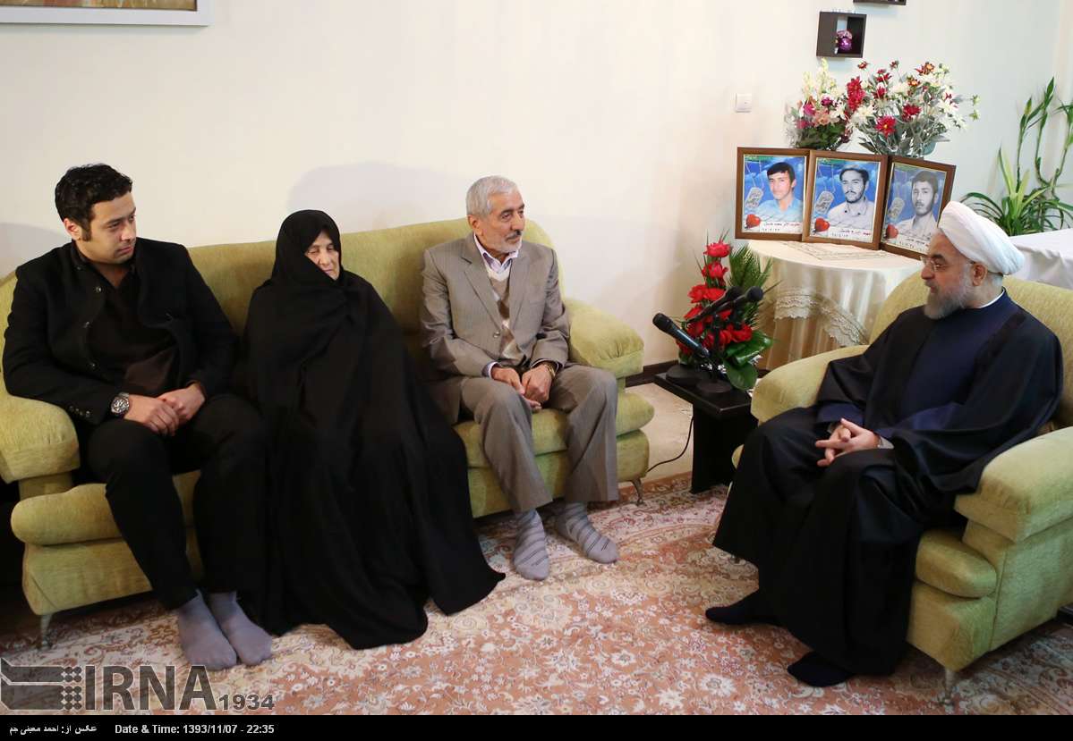 President hails braveries of wartime martyrs disabled families
