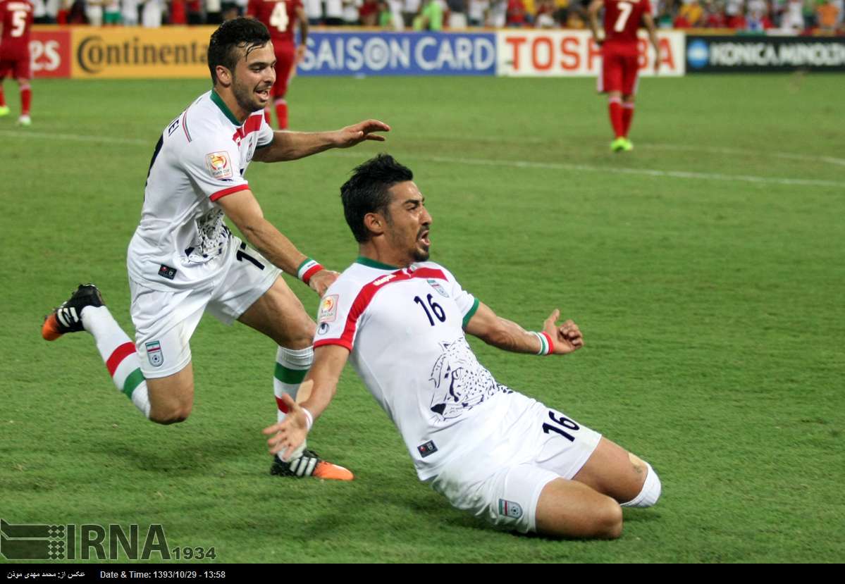 ghouchannejad in iran uae match