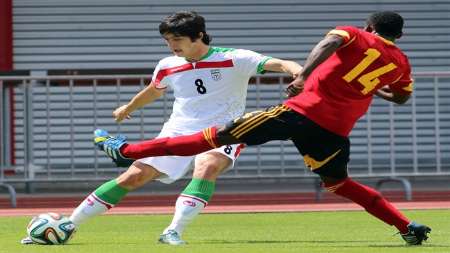 iran iraq football match