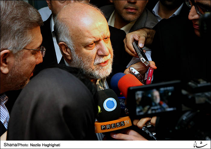 Irans Minister of Petroleum Bijan Namdar Zanganeh (file photo)