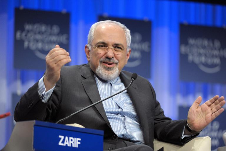 zarif in davos