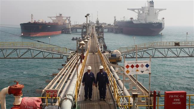 Iran earned more than $2.3 billion from sales of oil products in the 10 months to January.
