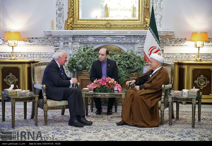 Rafsanjani & Bertie Ahern