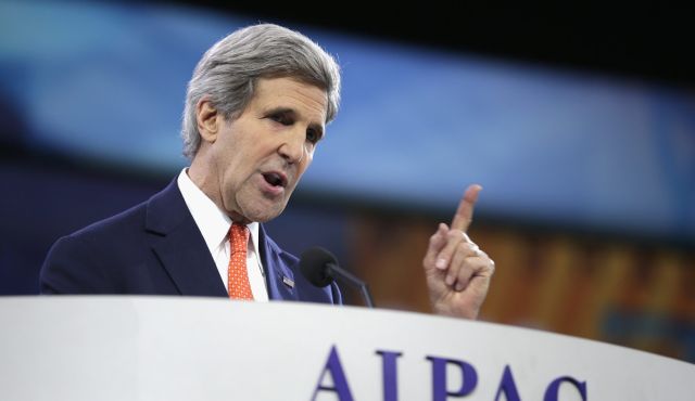 john kerry AIPAC