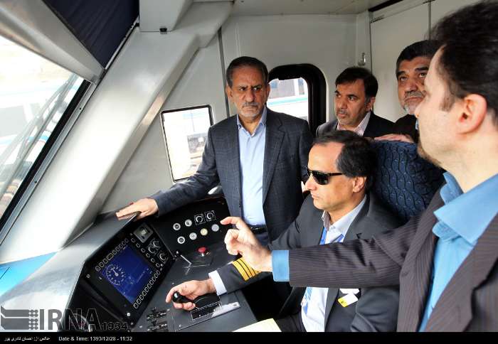 Iran's first-ever automatic railway control system was inaugurated on March 19, 2015.