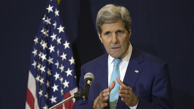 US Secretary of State John Kerry speaks at a news conference in Sharm el-Sheikh on March 14, 2015. (AFP photo)
