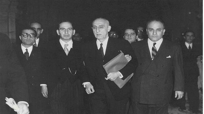 Mohammad Mosaddeq (R2), Irans democratically elected prime minister from 1951 to 1953